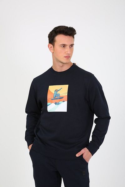 ESQUDO Суитшърт за сноуборд Erkek Eswtp0006