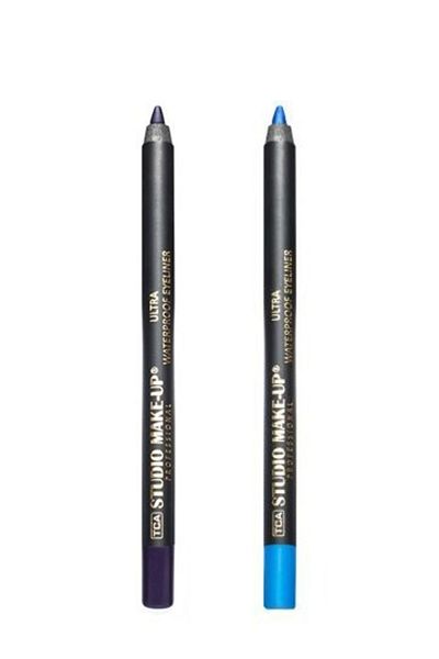 TCA Studio Make Up Water Resistant Eye Pencil -1017-1018 2 Pieces