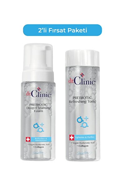 Dr. Clinic Prebiyotik Tonik Ve Yüz Temizleme Köpüğü