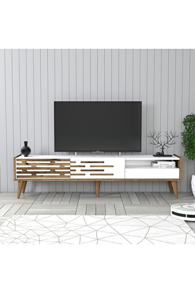 Variant Mobilya Valensiya Tv Ünitesi - Ceviz / Beyaz