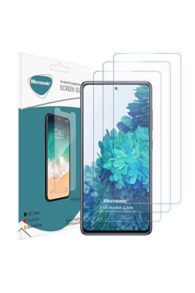 Microsonic Samsung Galaxy S20 Fe Screen Protector Nano Glass Cam Ekran Koruyu...