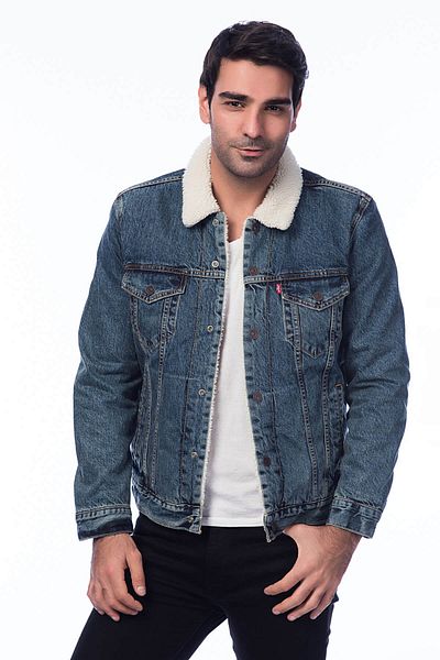Levi's Levis® Type 3 Sherpa Trucker Men's Denim Jacket