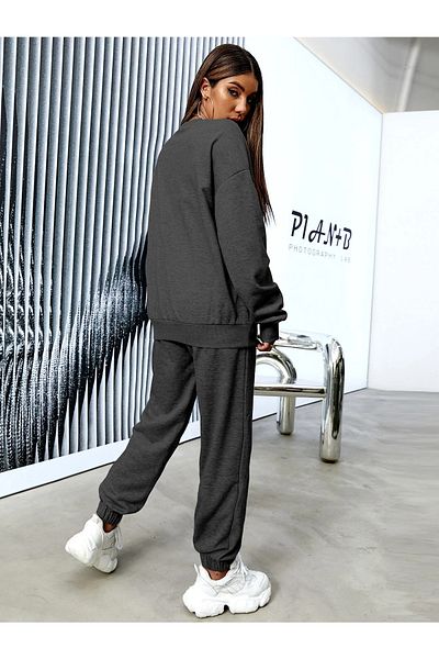 Machetta Σετ φόρμας μεγάλου μεγέθους με στάμπα Los Angels California Design