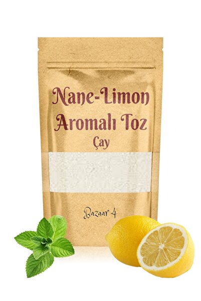 BAZAAR 4 Nane Limon Aromalı Toz Çay Içecek 900 Gr