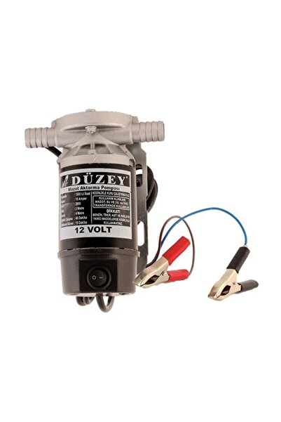 Düzey 12 Volt 3/4'' Hortum Çıkışlı Dıştan Çekme Mazot Aktarma(SIVI TRANSFER) ...