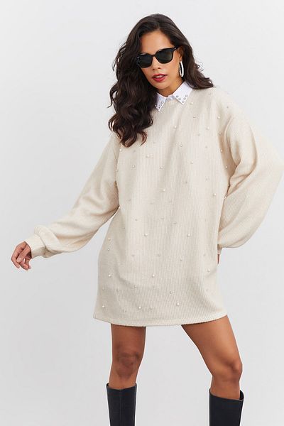 Cool & Sexy Tunika - Beige - Regular Fit