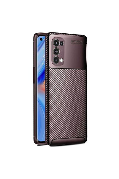 Microsonic Oppo Reno 5 5g Kılıf Legion Series Kahverengi