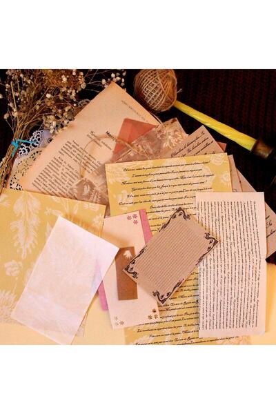 akcepazar Penpal Kiti 25 Adet Kağıt Bullet Journal Lofi Hipop