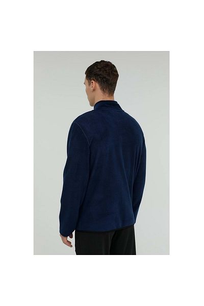 lumberjack 101177965 Поларено яке Nordic с цип - тъмносиньо - S - St05272-navy-s