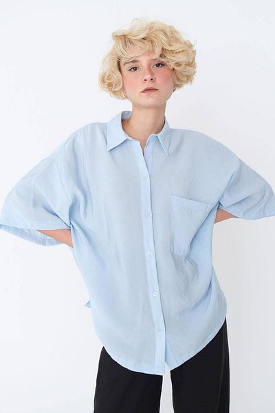 Addax Hemd - Blau - Regular Fit