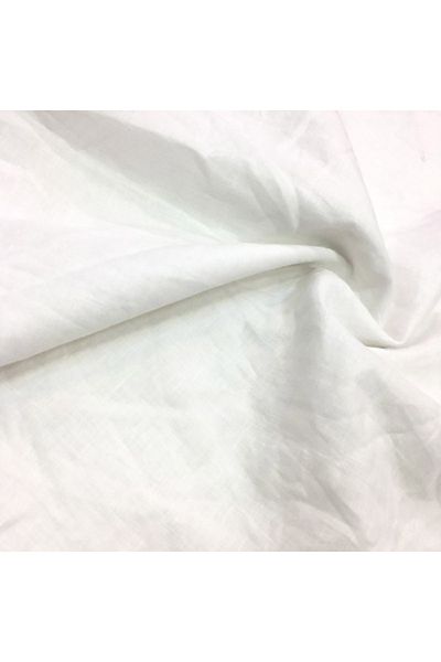 Zeren Home Punch Convenient Natural Natural Raw Fabric Cloth Cream Έτοιμο για Ράψιμο σε Τύπο Πλάτος 210 cm Λευκό