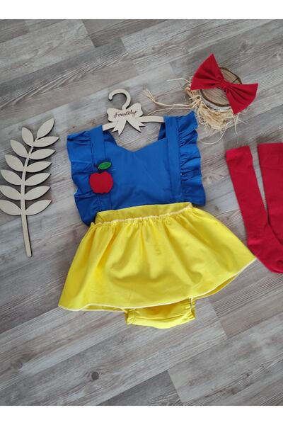 Snow White Concept Baby Girl Cake Popping Costume Birthday Outfit
