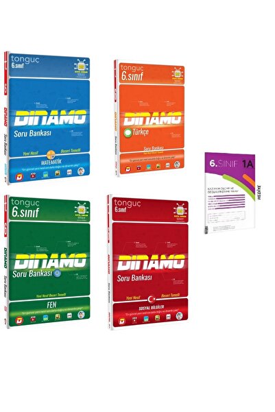 Tonguç Yayınları 6. Sınıf Dinamo Matematik Türkçe Fen Bilimleri Ve Sosyal Bil...