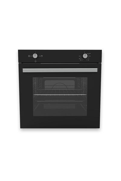 Exep Basic Siyah Emaye 3 Lü Ankastre Set (ed400-eo330-ef200)