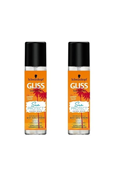 Schwarzkopf Gliss Sun Protect Sıvı Saç Bakım Spreyi 200ml 2'li
