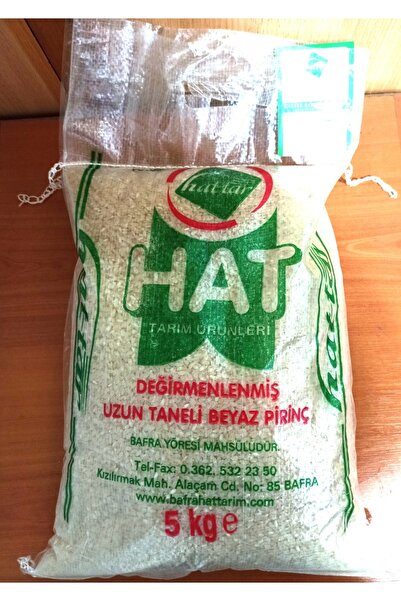 Hat tarım Pirinç 5 Kg Osmancık Tip Bafra Pirinci
