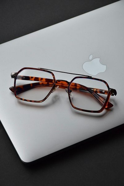 LOOKUP Blue Light Protection Glasses Optical Compatible Can Change Glasses Blue Block Unisex Women Leopard
