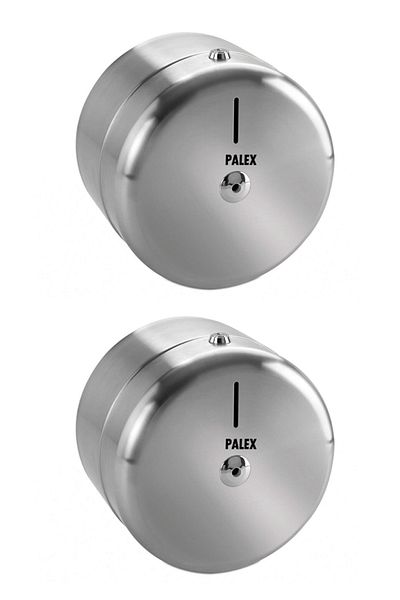 Palex Chrome Internal Drawing WC Paper Dispenser 2 Pieces
