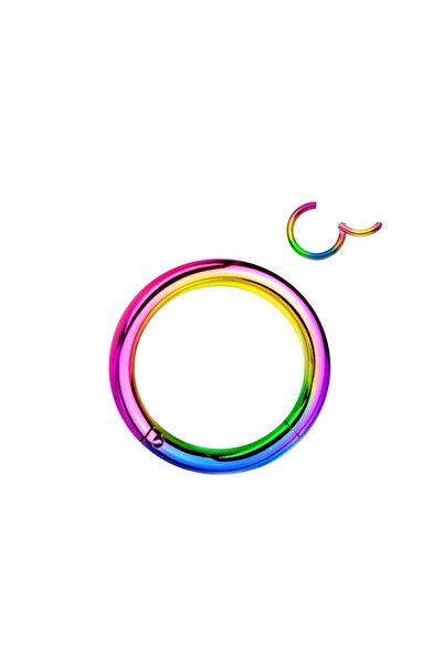 Bylin %100 316 L Cerrahi Çelik Klikli Piercing / Kilitli Piercing / Klikli Ha...