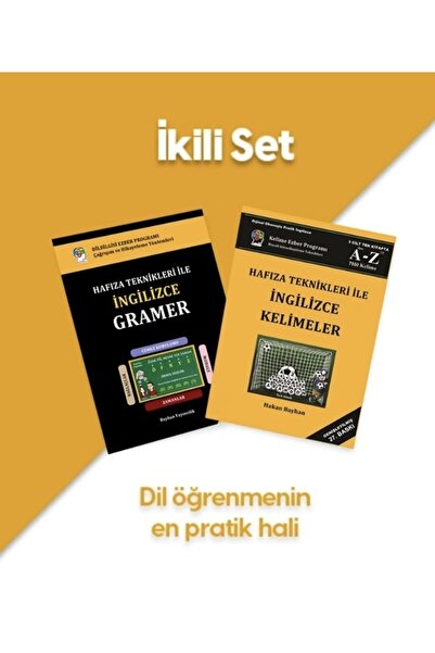 Bayhan Yayıncılık Hafıza Teknikleri Ile Ingilizce Eğitim Seti - 2 Kitap 2 Dig...