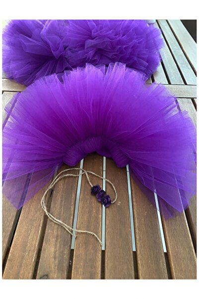 bba new trend تنورة توتو لحديثي الولادة مصنوعة من التول الحيال لالتقاط الصور