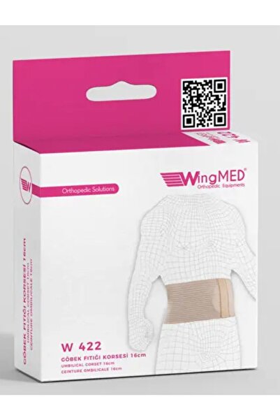 Wingmed W422 Standart Beden Göbek Fıtığı Korsesi 16 Cm Cırt Ayarlı