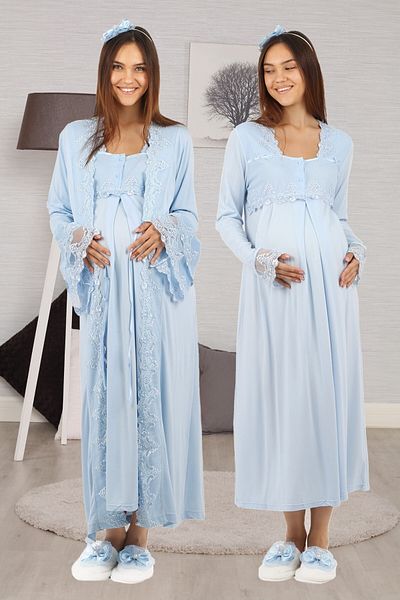 lohusahamile Set cămașă de noapte prințesă albastră 70150