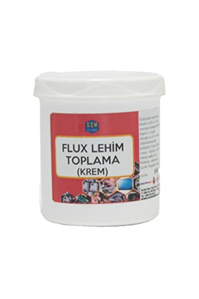 GSM Solvent Flux Lehim Toplama (krem) 100 Ml