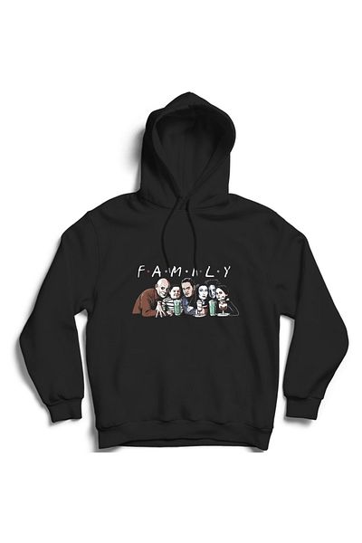 The Fame Φούτερ Adams Family Hooded - Wednesday Adams Hoodie