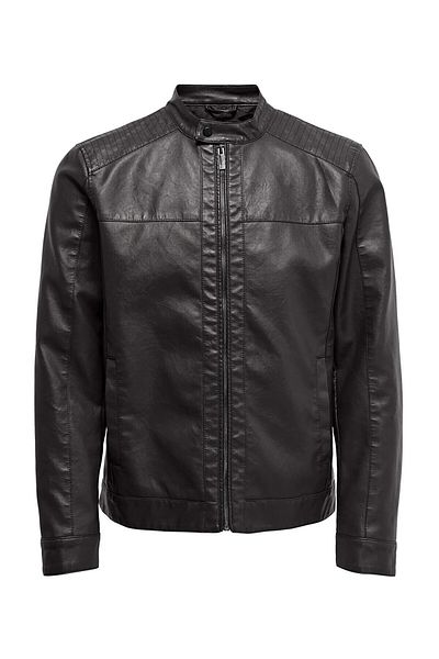 Only & Sons Onsmike WomenPu Racer яке – 22012339 сиво
