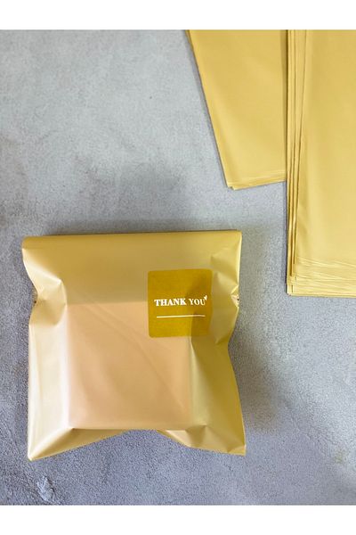 Meyofficial Sand Beige Transparent Pack 17*25cm 10 pieces
