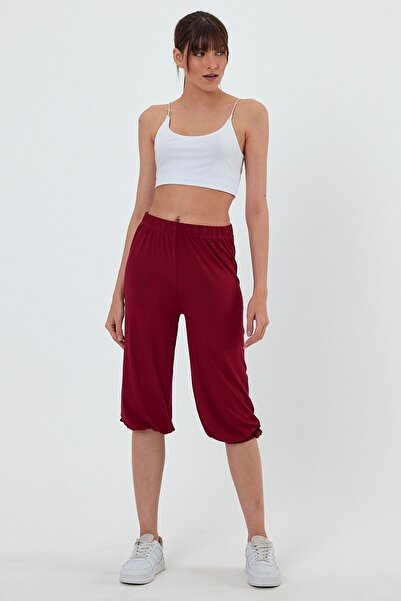 Avones Kadın Bol Pantolon Likralı Viskon Şalvar