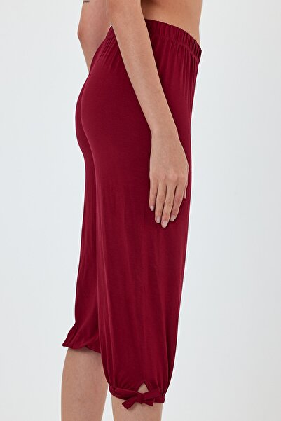 Avones Kadın Bol Pantolon Likralı Viskon Şalvar