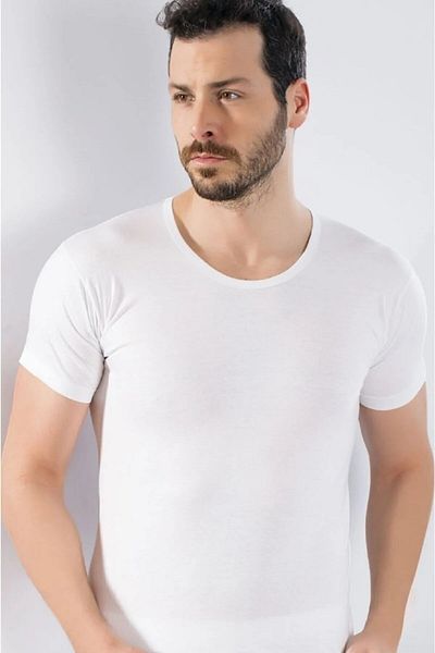 LÜXDRM 10 τεμάχια, 100% βαμβάκι, λαιμόκοψη, ανδρικό μπλουζάκι & εσώρουχο 150