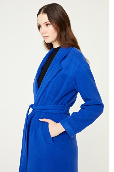 Love My Body Dlouhý kabát - pásek v pase