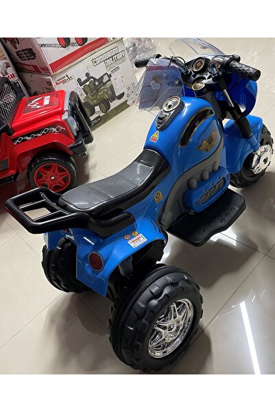 SLB-X6 Goway 12 Volt Turbo & Müzik Çalarlı Akülü Dev Motosiklet 3-9 Yaş