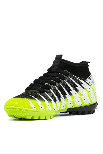 Lion Çoraplı Bilekli Erkek Çocuk Halısaha Çim Dişsiz Futbol Ayakkabı