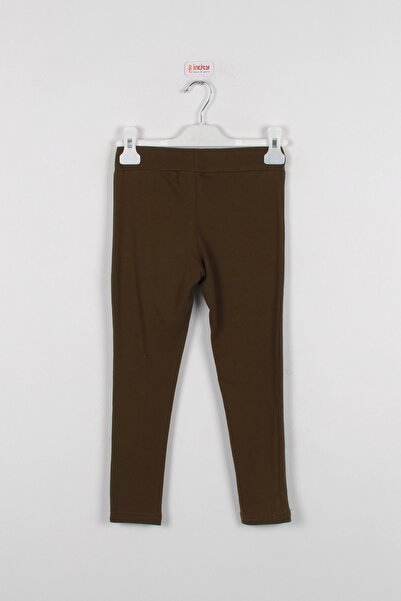 incity Girl's Khaki Front Striped Tights