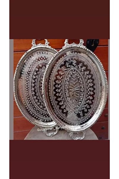 Gulaysenindunyasimardin Bakır Oval Sunum Tepsisi 2500 Gr Ağırlığında Kalın Bakır