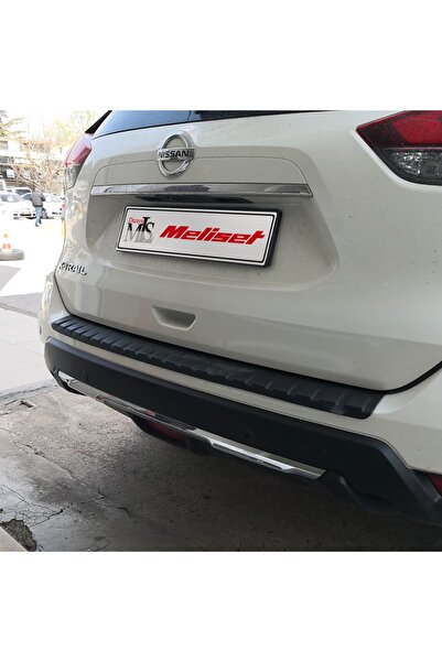 Meliset Nissan X-trail Arka Tampon Eşiği Mat Siyah 2017-2021 Arası Uyumlu