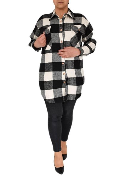 Nazal Women's Lumberjack Shirt Bgl-st02369