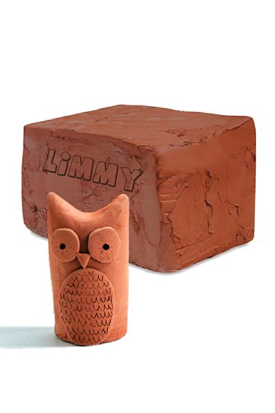Limmy Ceramic Plasticine, Natural Clay Mud, Modeling Mud, Ceramic Plasticine -brown- 250 Gr
