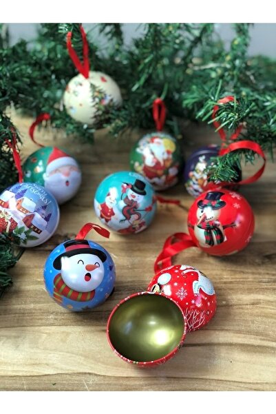 Denseden 1 ornament pentru brad de Crăciun, ornament de lux în formă de minge, ornament separabil, care poate fi încorporat ca cadou