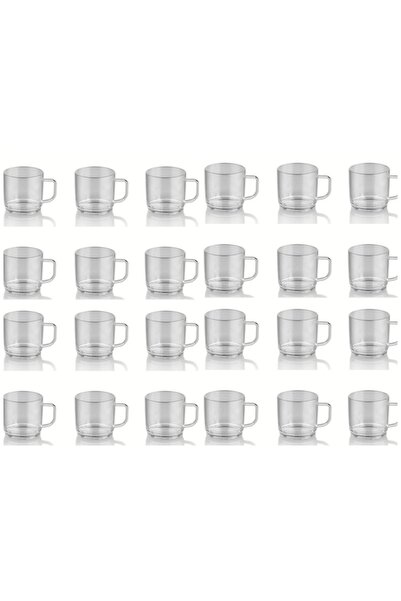 GastroPlast 24 قطعة 250 مل كوب شاي وقهوة بلاستيك بولي كربونات غير قابل للكسر ...