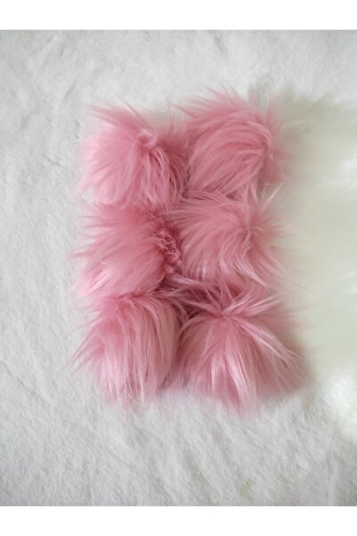 damlakids Ponpon 8 Adet 10 Cm Bere Anahtarlık Ve Patik Için Pudra