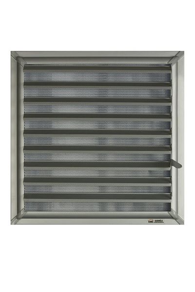 kadıoğlu menfez sineklik 45x58 Aluminum Superficial Gluing Grille - Anodized Metal Color