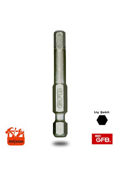 GFB Bits Uç Alyan Uç Vidalama Ucu Allen Matkap Ucu 5 Mm