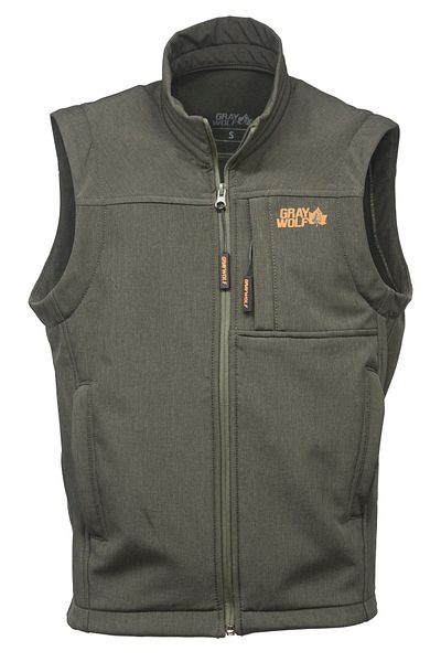 GRAY WOLF Graywolf Vest Softshell Khaki Size 2xl