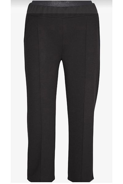 ECE GİYİM Steel Woven Trousers with Elastic Waist