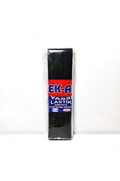 ÜNSALAN HOBİ Flat Elastic Clothing Elastic Elastic Leg 1cm Width 10 Meters